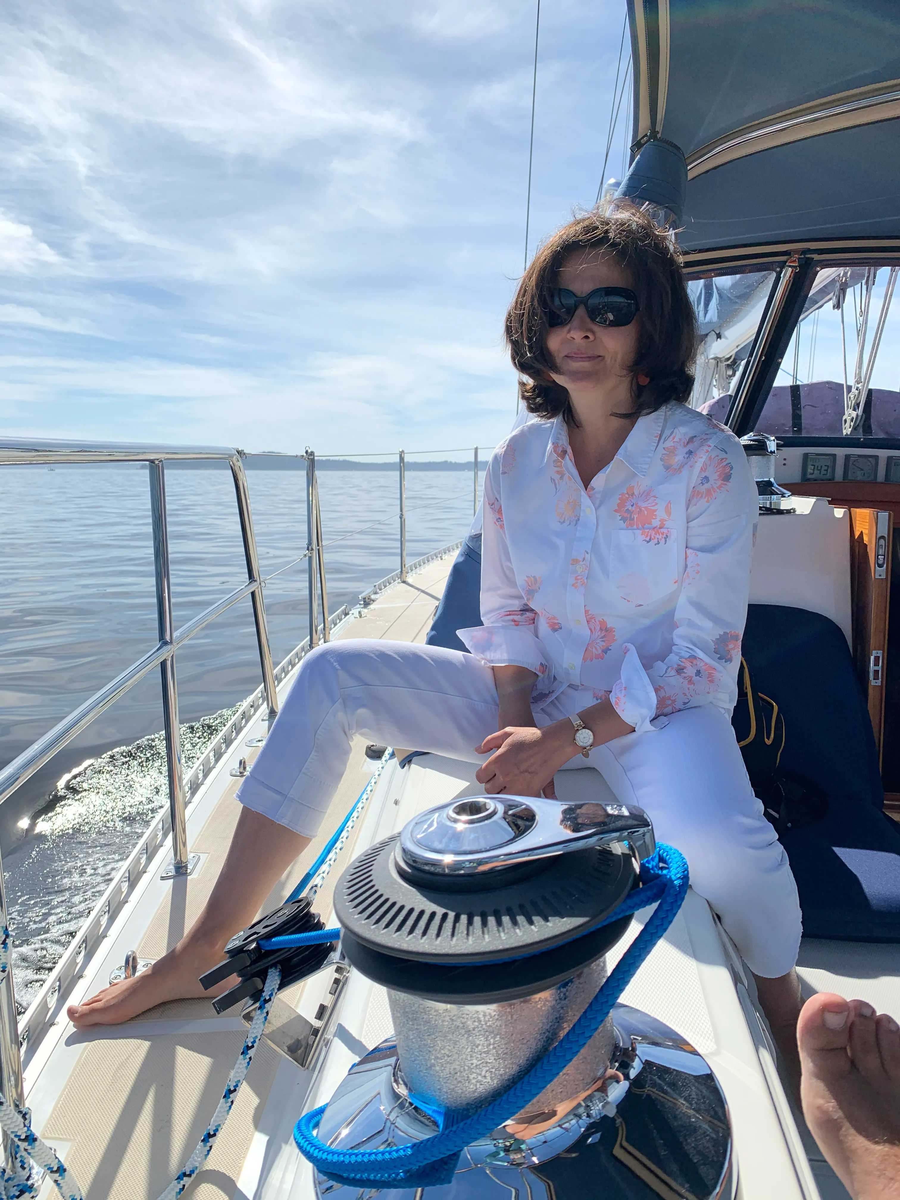 Olena on s/v Qué vendrá