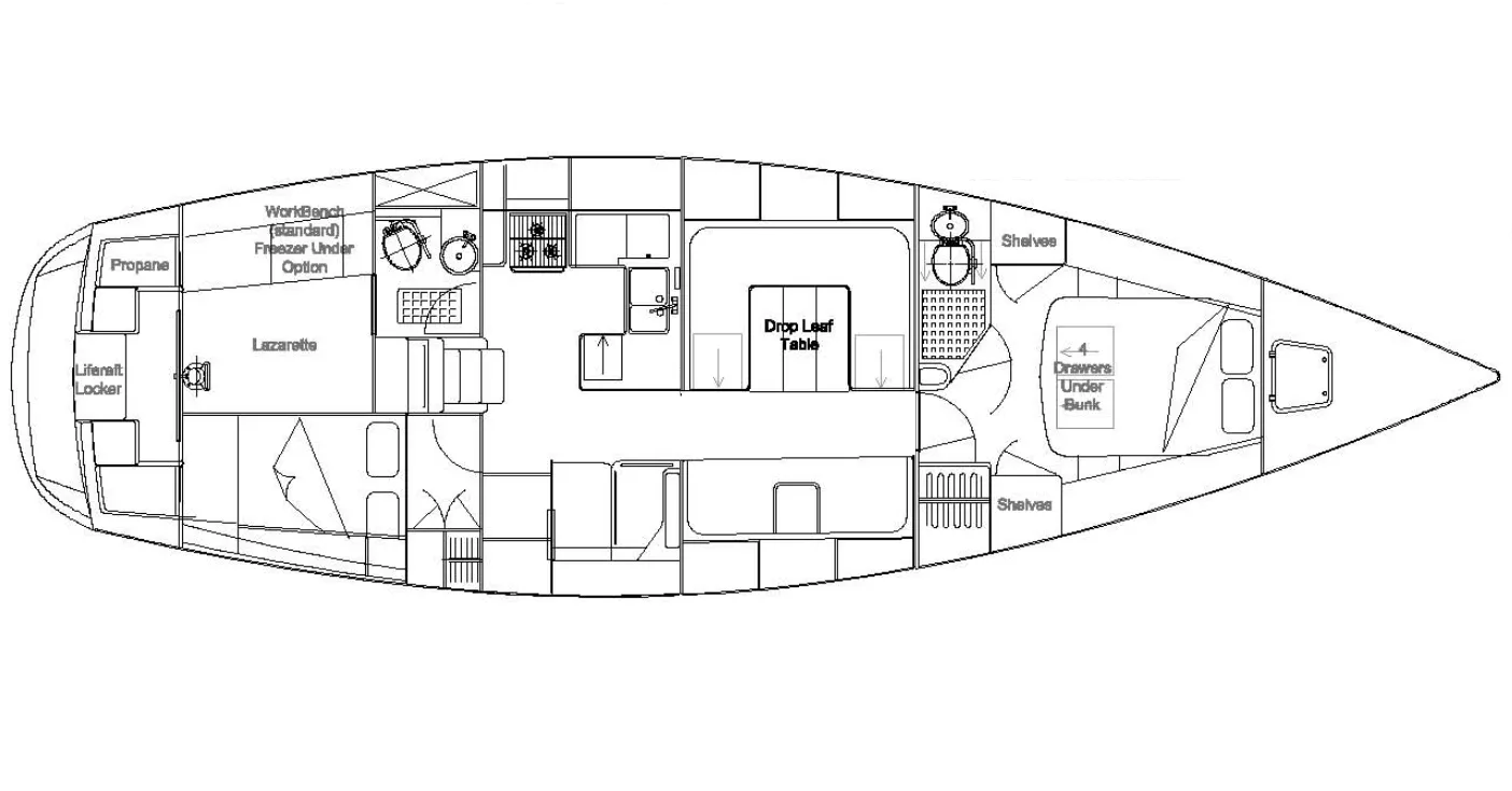 s/v Qué vendrá interior