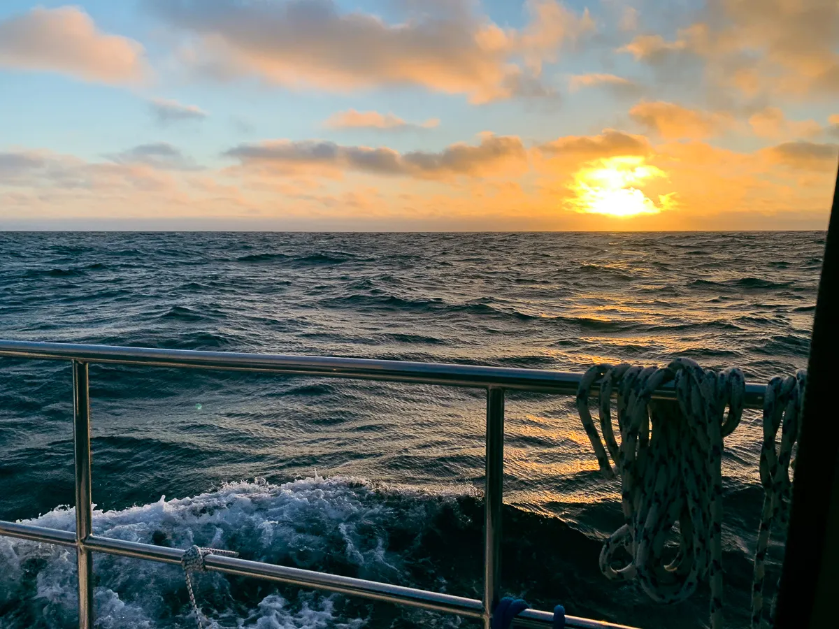 Ocean sailing